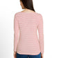T-Shirt striped boatneck - 1051234