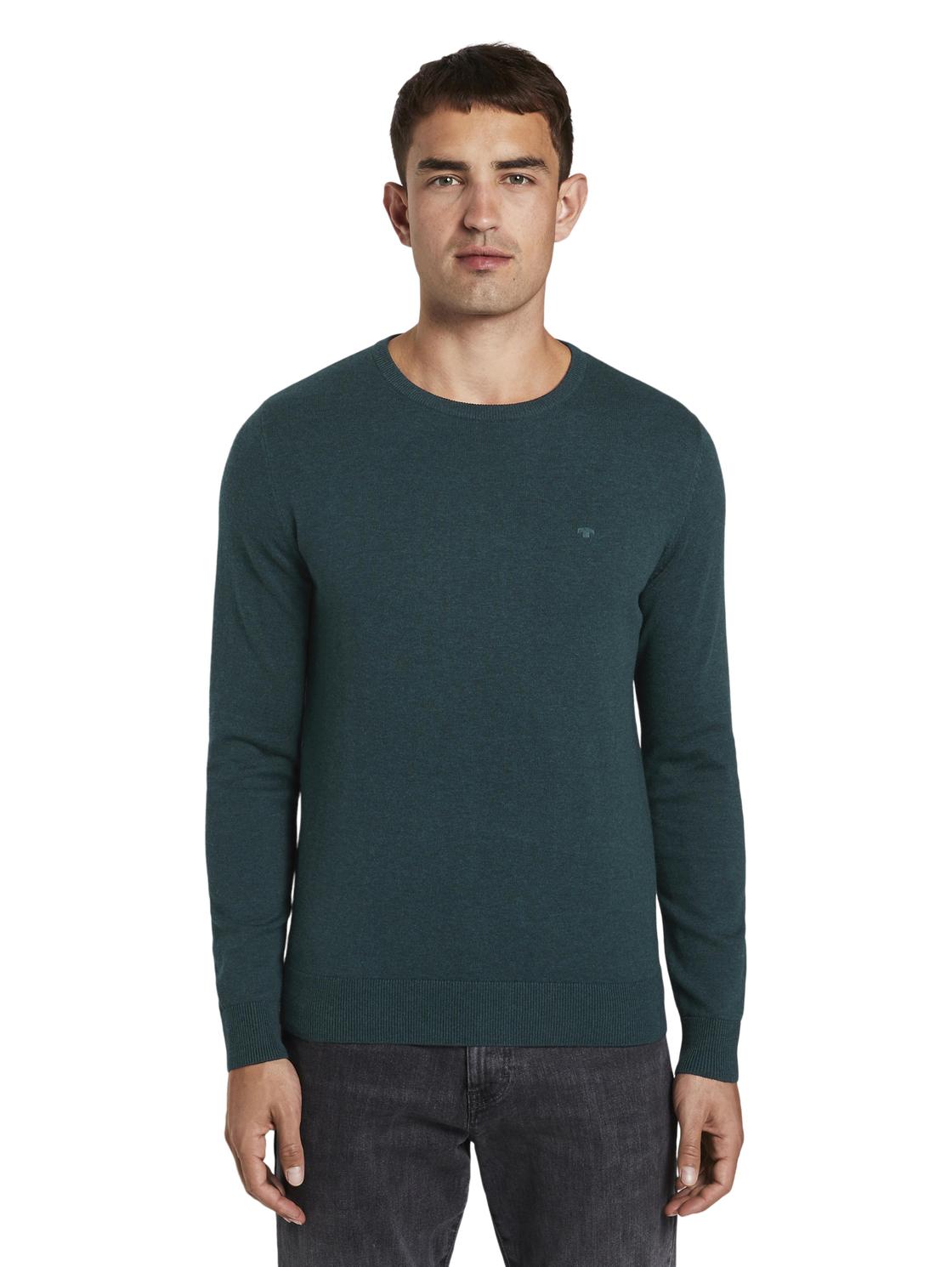 basic crew neck sweater - 1012819