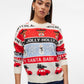 VMHOLLY JOLLYFLAKES LS O-NECK PULL. - 10309249