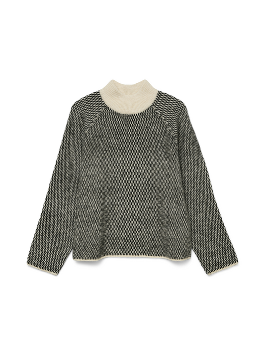 VMFELIZE LS HIGH NECK PULLOVER BOO - 10331573