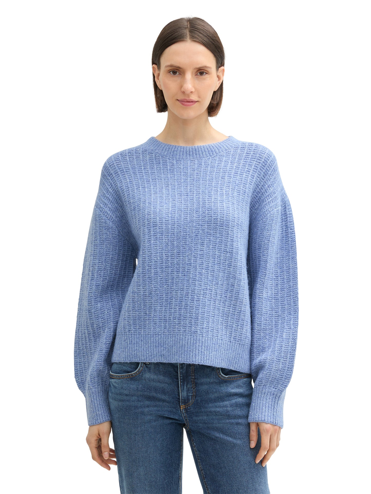 knit pullover with sequins - 1044101