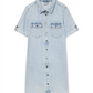 VMJENNIE SS SHORT DENIM DRESS GA NO - 10309665