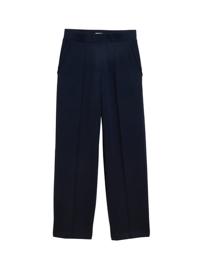 straight leg scuba pants - 1047656