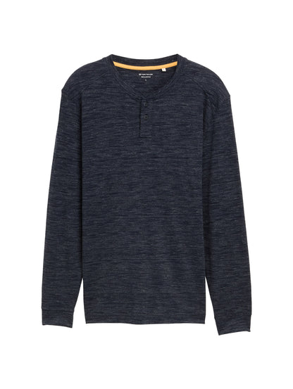 injected t-shirt henley - 1045672