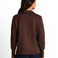 Sweatshirt scuba Polo with rib - 1053423