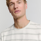 T-Shirt Crewneck Jacquard Stripe - 28350450