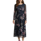 dress printed mesh - 1047637