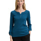 T-shirt stripe henley - 1024036