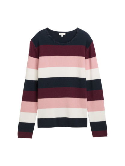 Knit structured striped - 1042952