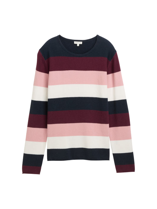 Knit structured striped - 1042952