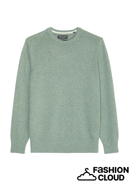 Crew Neck, tweed, recycled fibres, - 430506660174