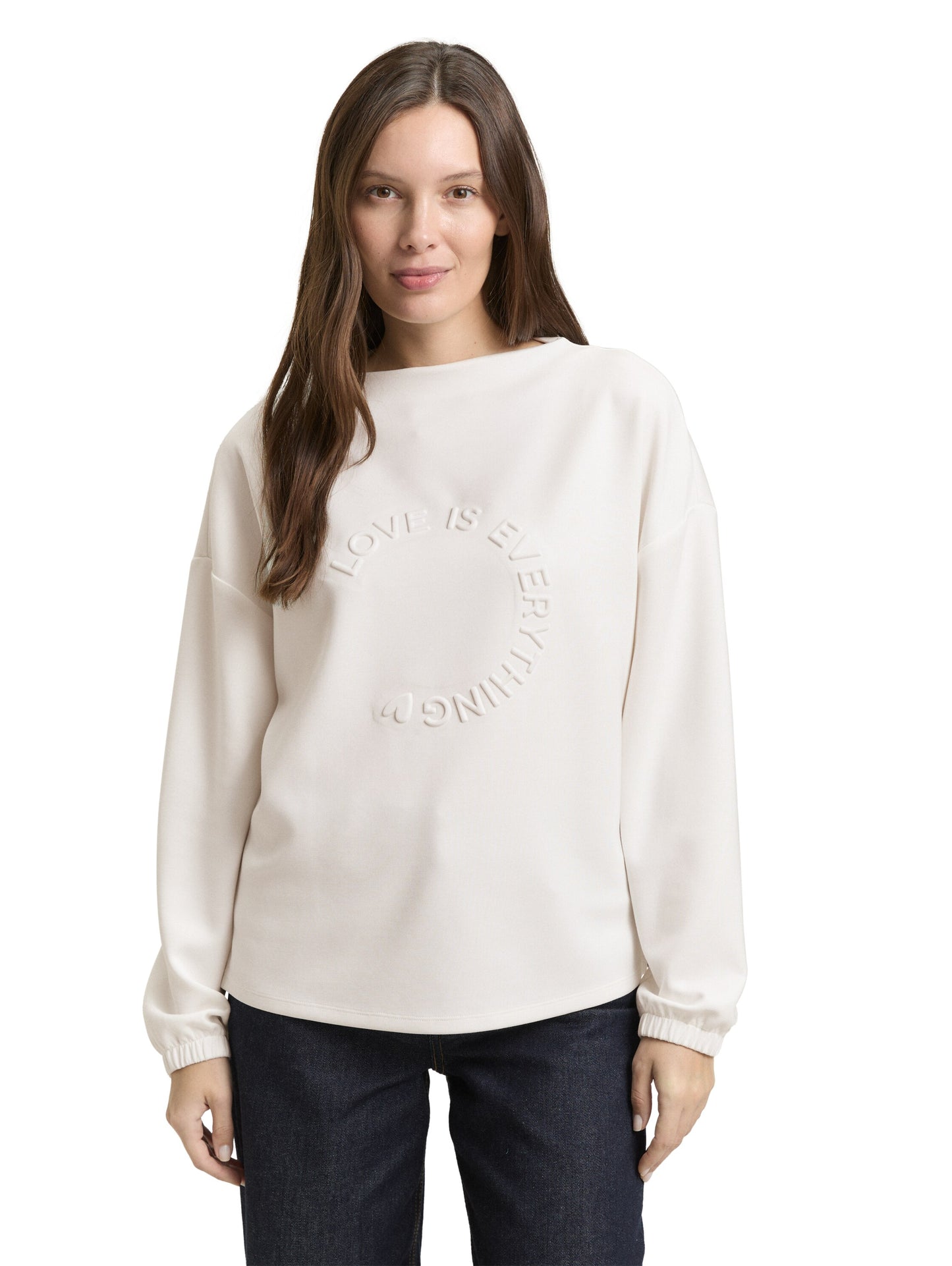 T-shirt mock neck scuba - 1050440