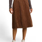 skirt corduroy A-shape - 1053064