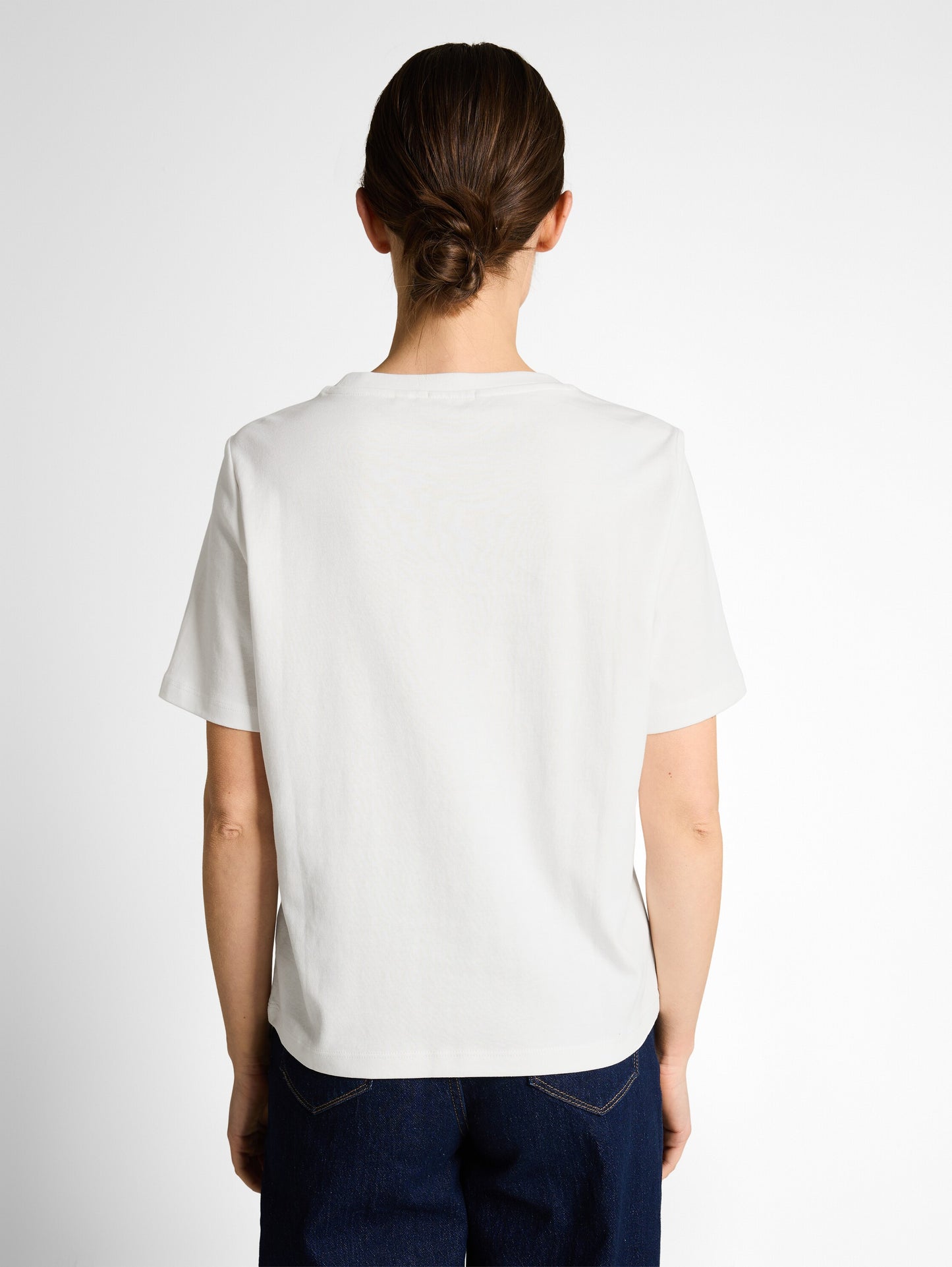 T-shirt boxy crew neck with pr - 1050426