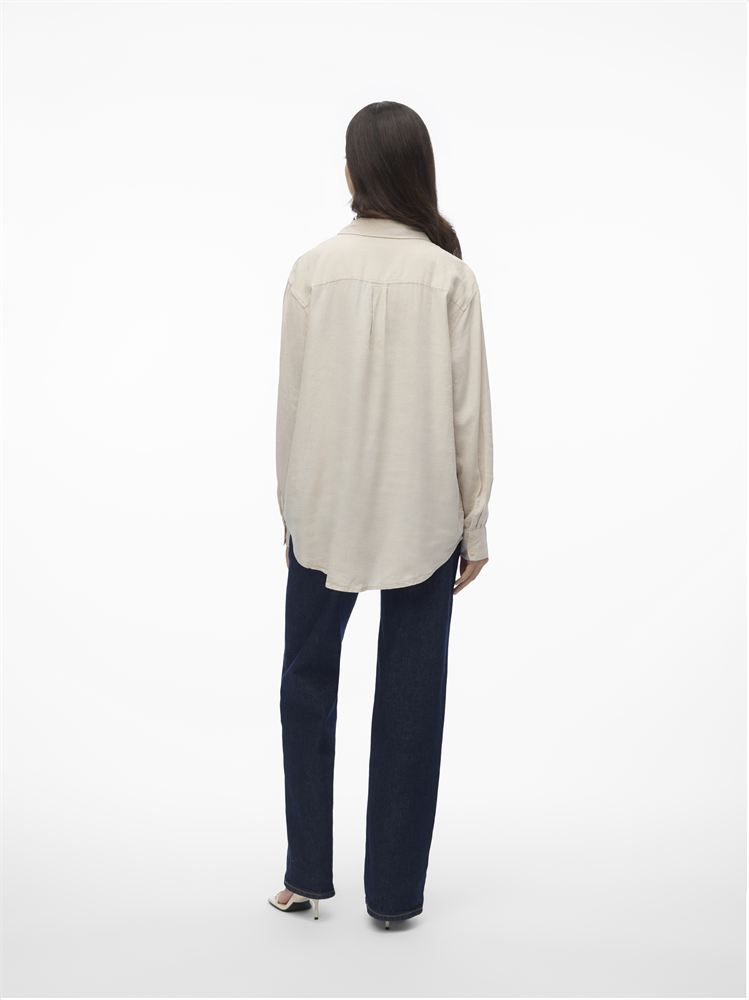 VMLINN LS SHIRT WVN NOOS - 10305085