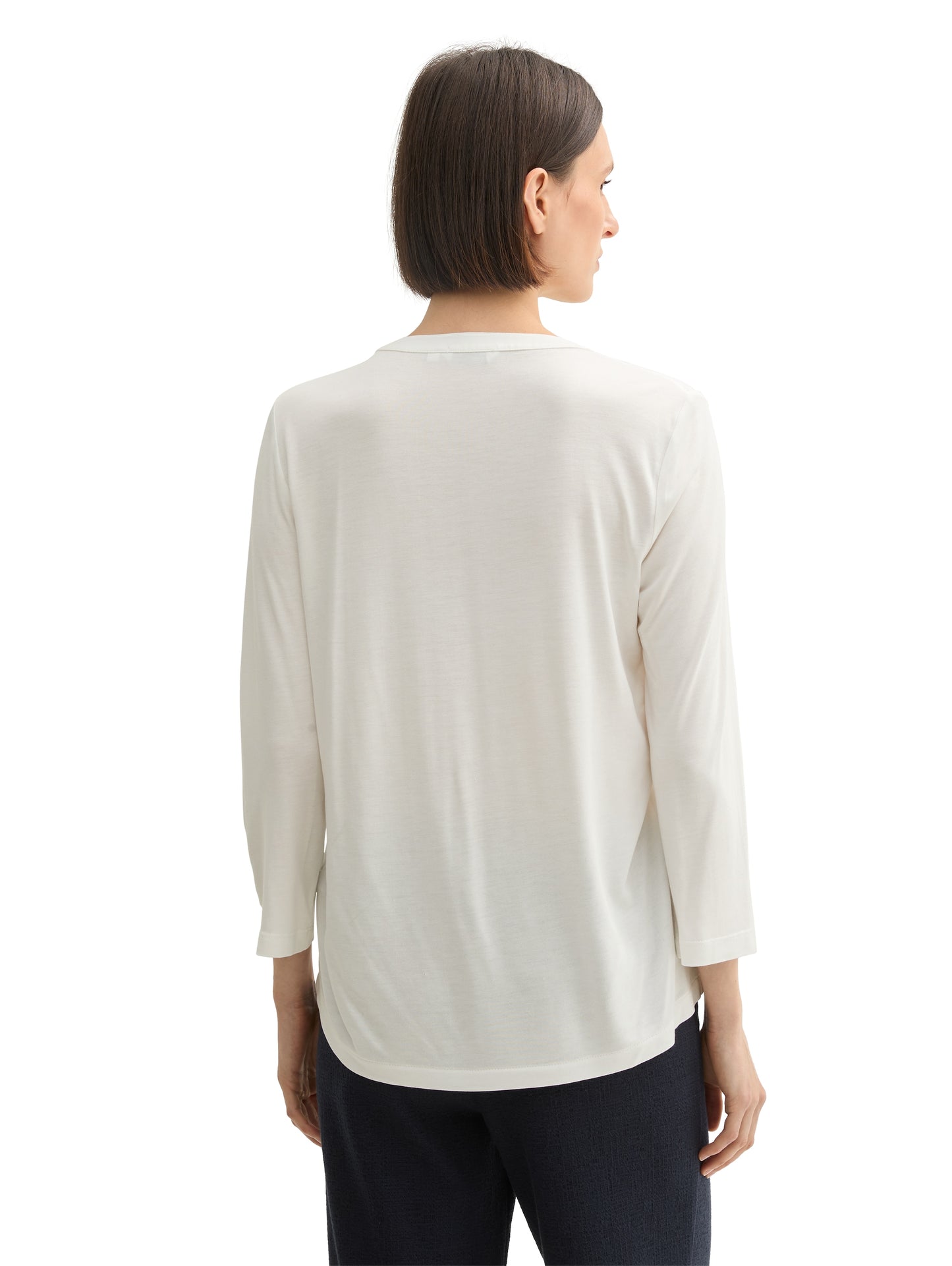 T-shirt fab mix henley - 1043156