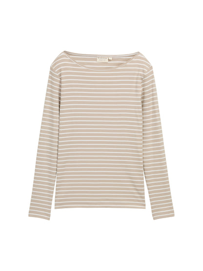 T-shirt striped boatneck - 1047730