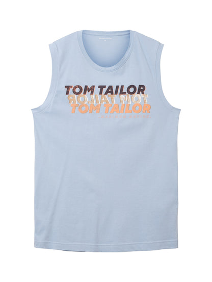 printed crewneck tanktop - 1036574