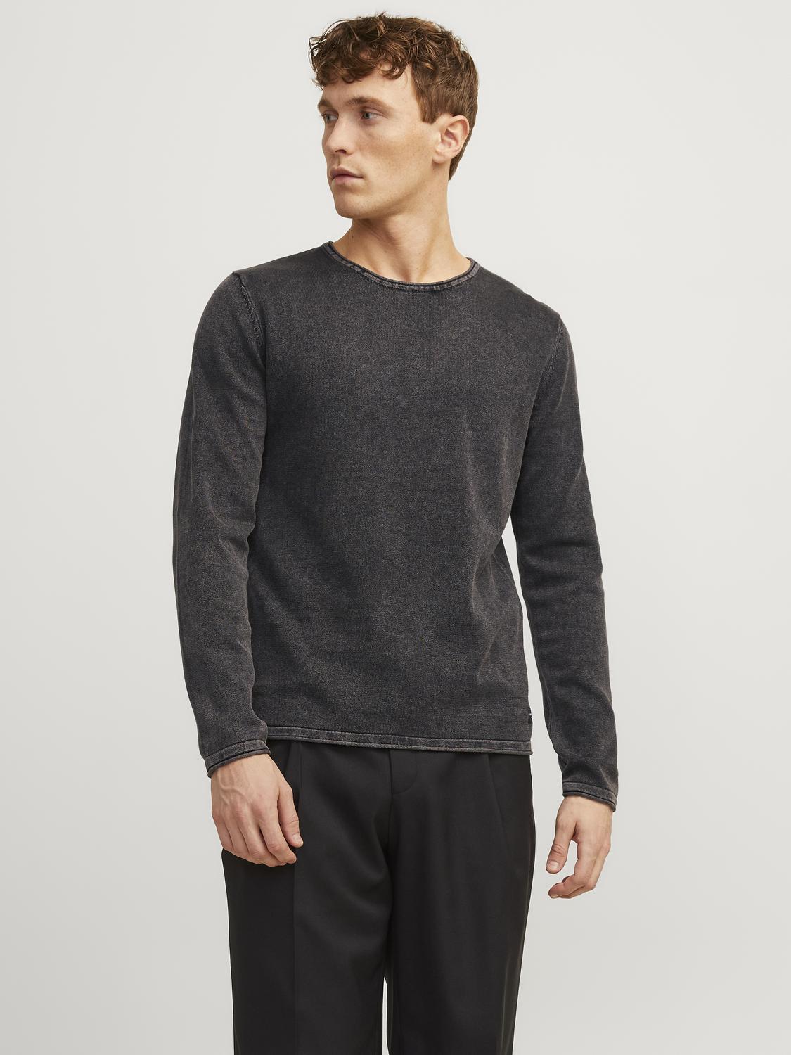 JJELEO KNIT CREW NECK NOOS - 12174001