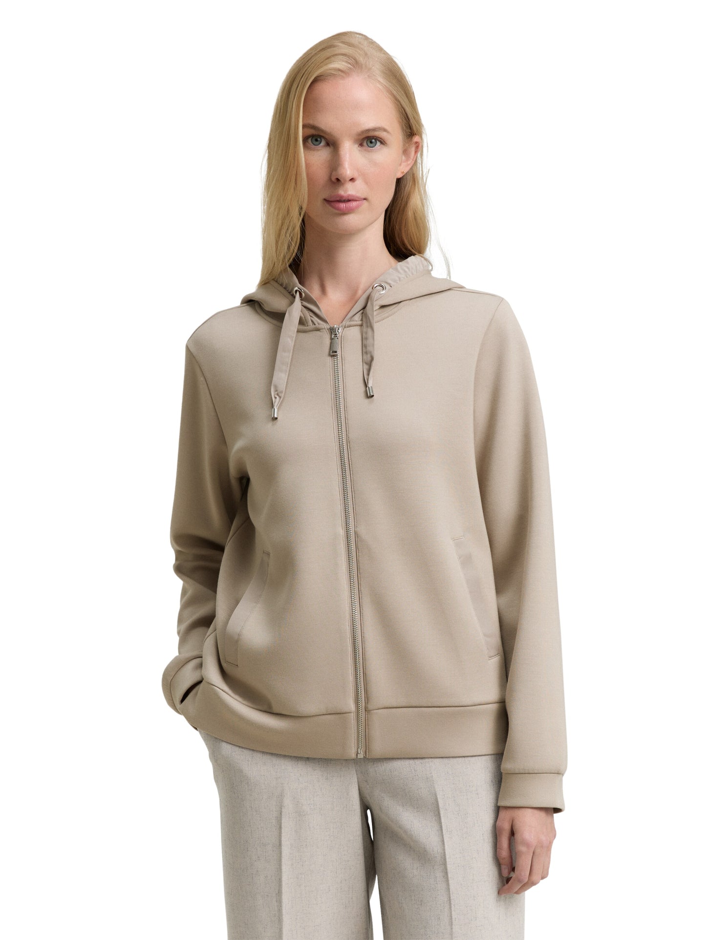 Sweatjacket with hood - 1048293
