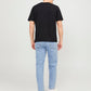 JORCOBIN TEE SS CREW NECK LN - 12250411