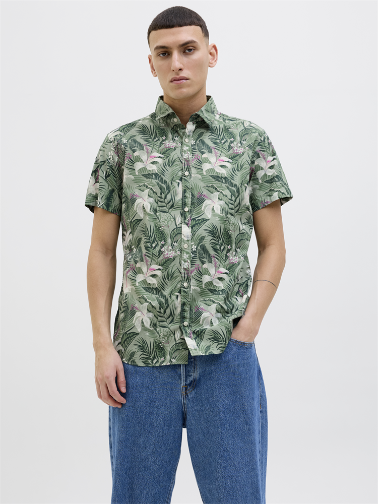 JJHAWAII AOP SHIRT SS LN - 12269137