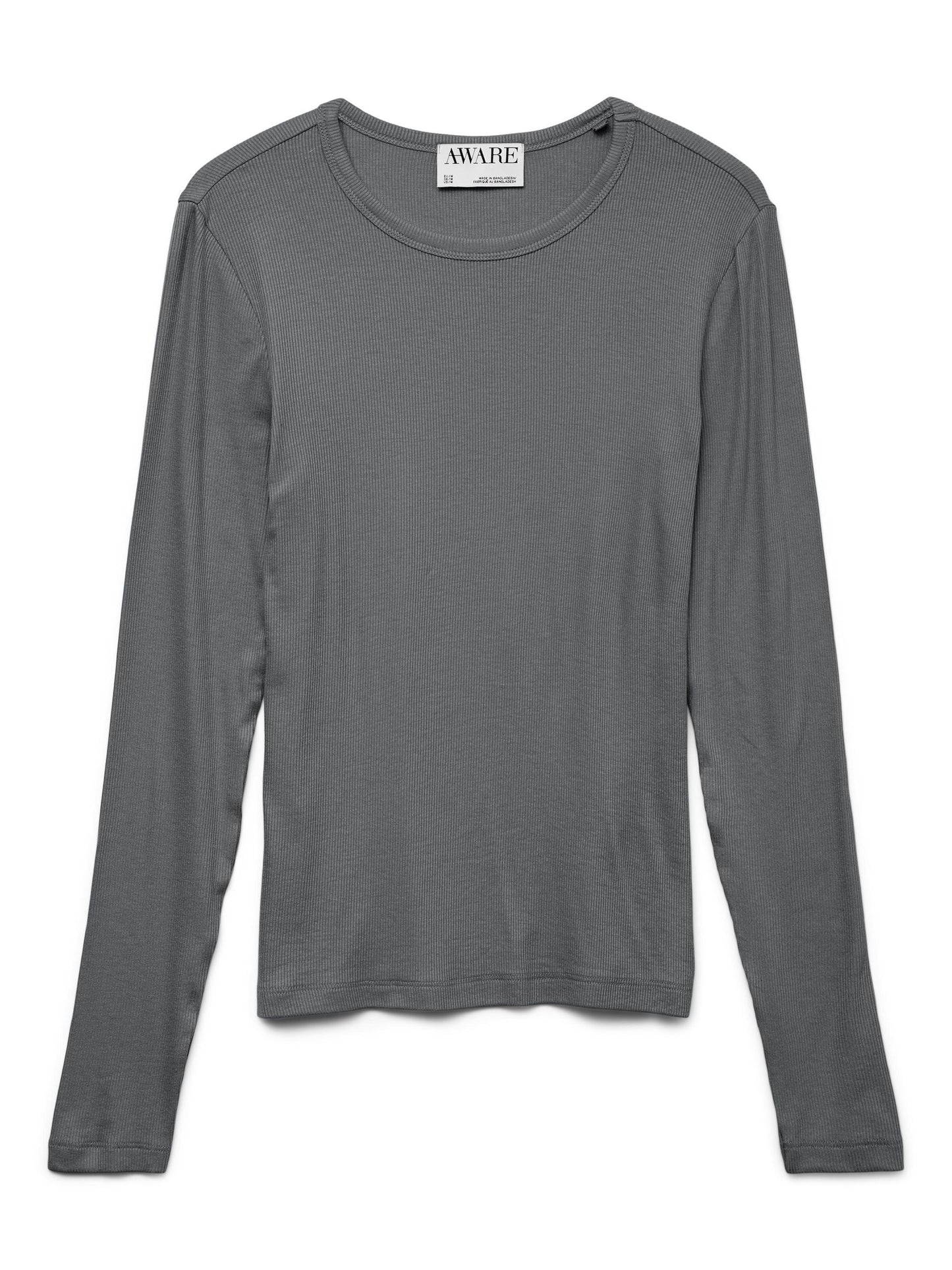 AWIRWINA LS O-NECK TOP NOOS - 10300893