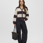 VMMAYBE LS V-NECK BUTTON CARDIGAN N - 10351623