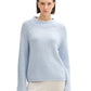 knit cosy raglan pullover - 1044083