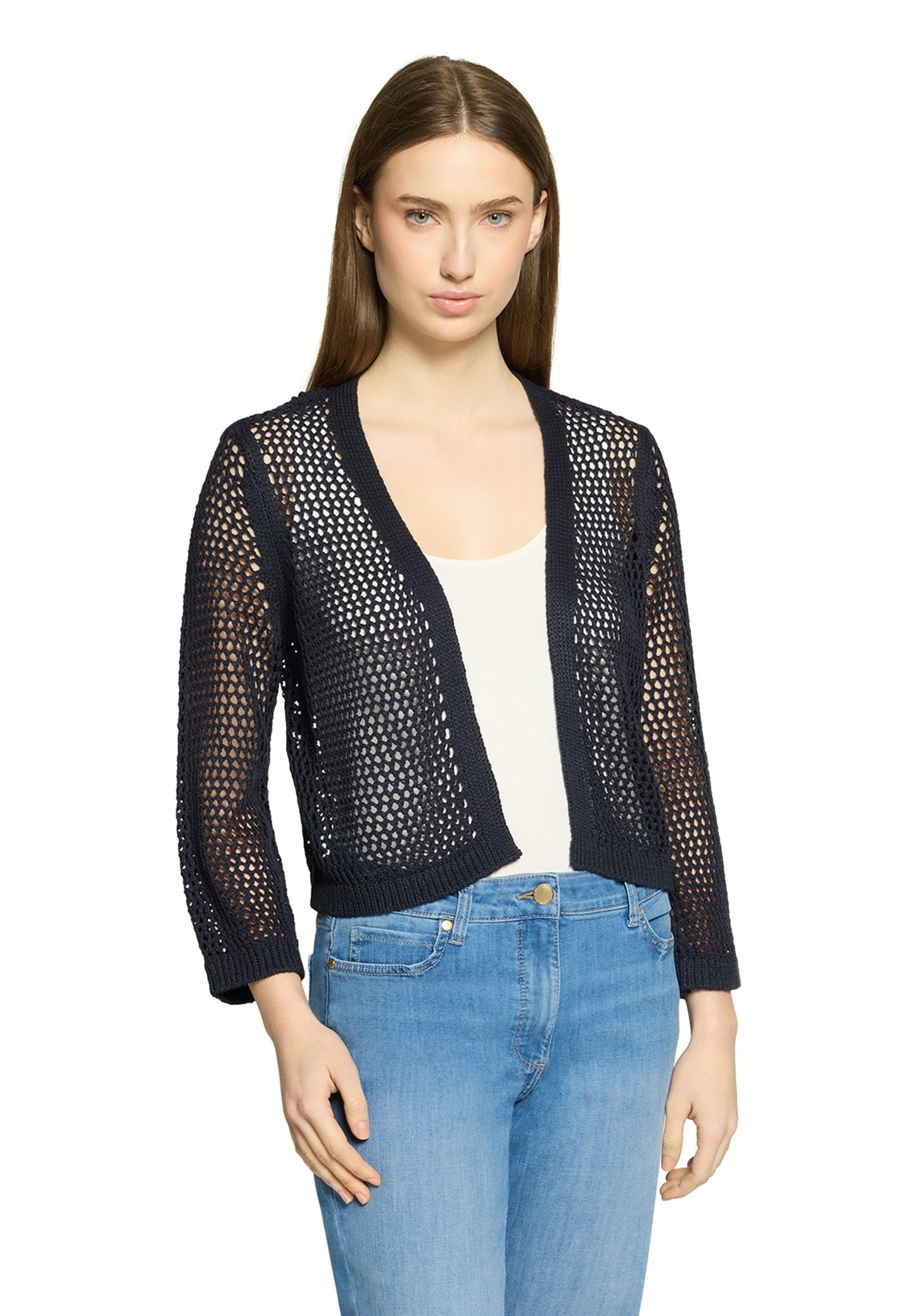Strickjacke Kurz 3/4 Arm - 54481951