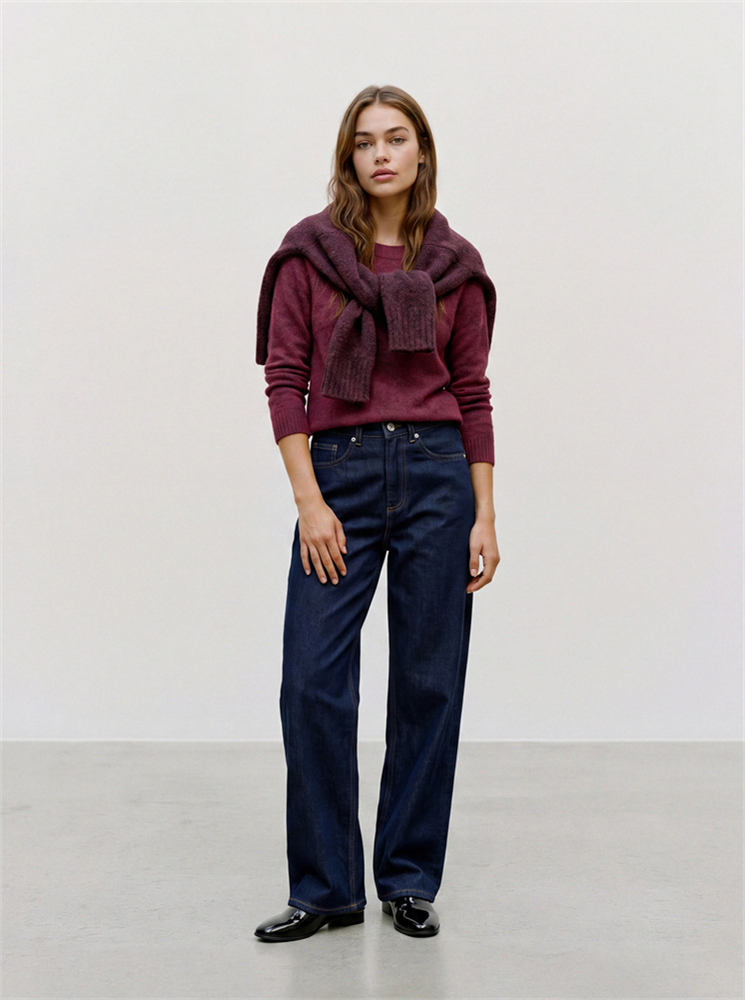 VMDOFFY LS O-NECK BLOUSE GA NOOS - 10201022