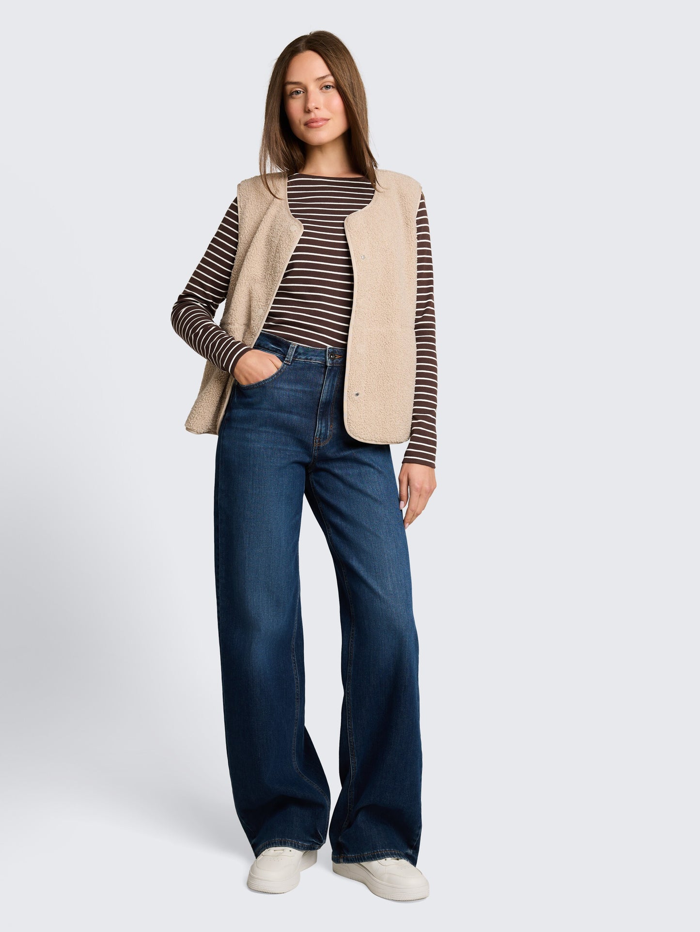 T-Shirt striped boatneck - 1051234