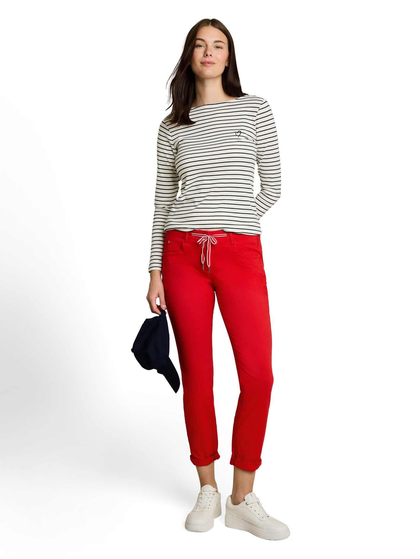 T-Shirt striped boatneck - 1051234