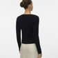 VMSILJE LS O-NECK CABLE PULLOVER - 10331852