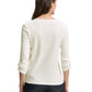 T-shirt stripe henley - 1024036