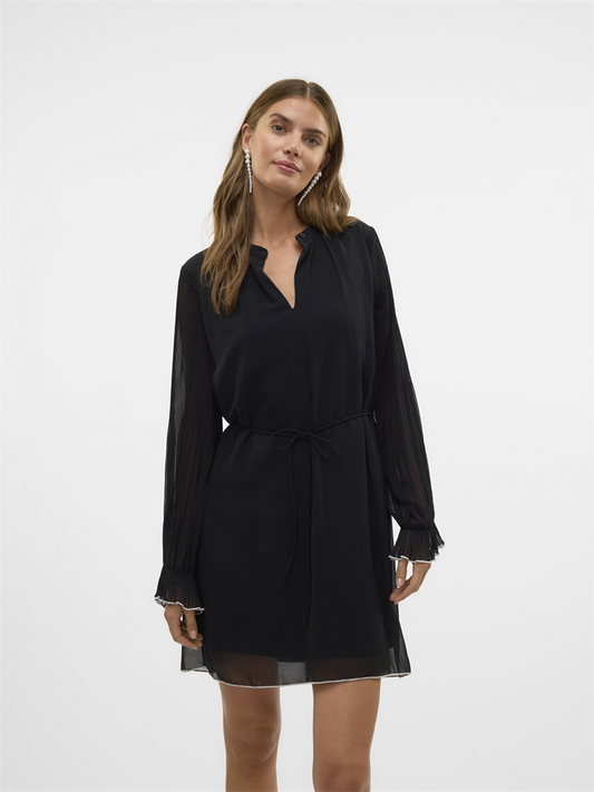 VMHERLE LS SHORT DRESS WVN GA - 10320199