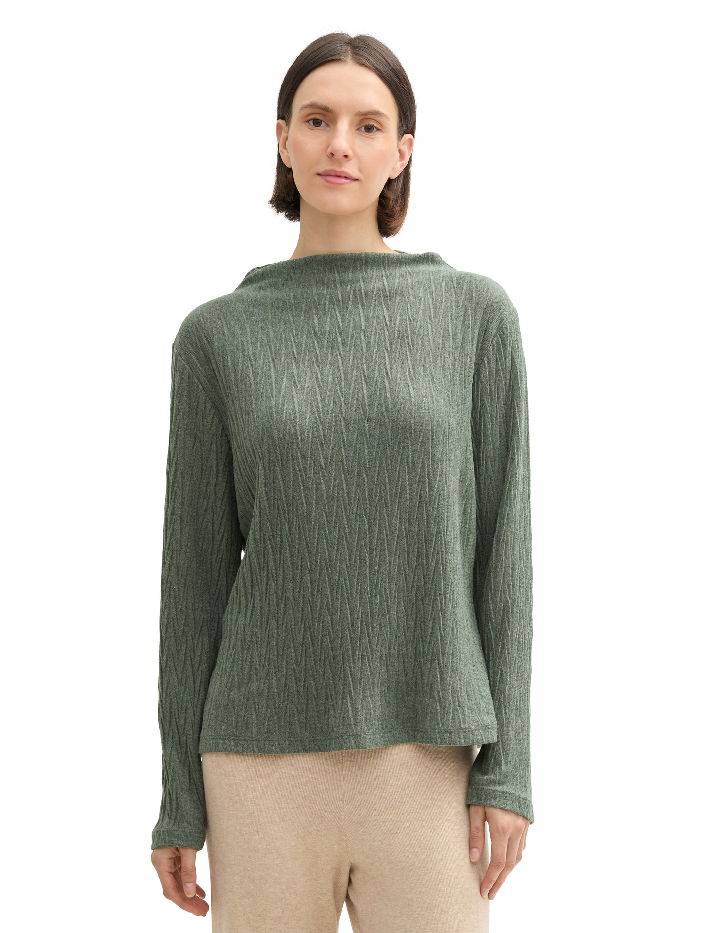 T-shirt cosy mock neck - 1044153