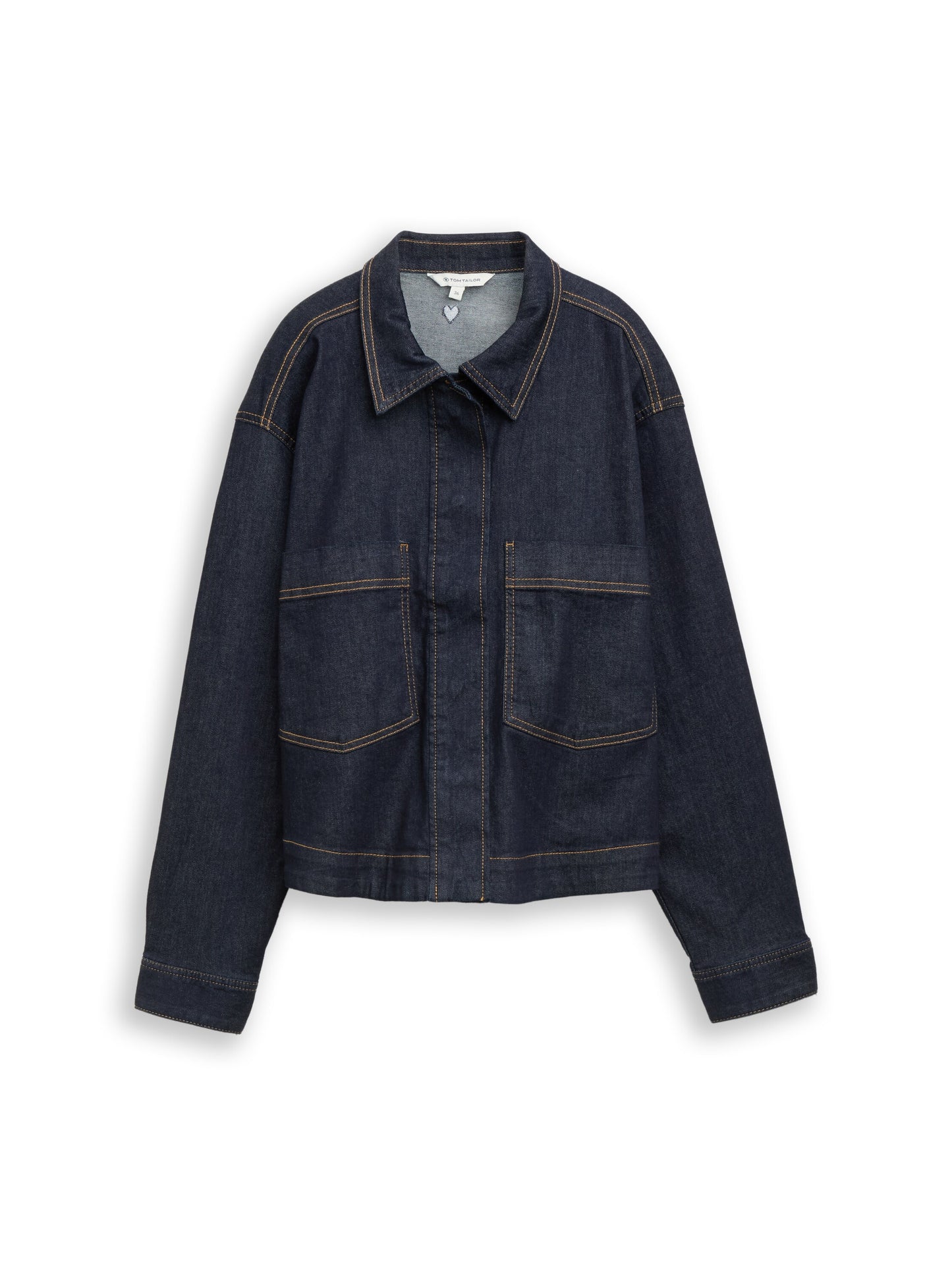blazer jacket denim look - 1047594
