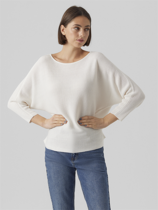 VMNORA 3/4 BOATNECK BLOUSE  NOOS - 10281013