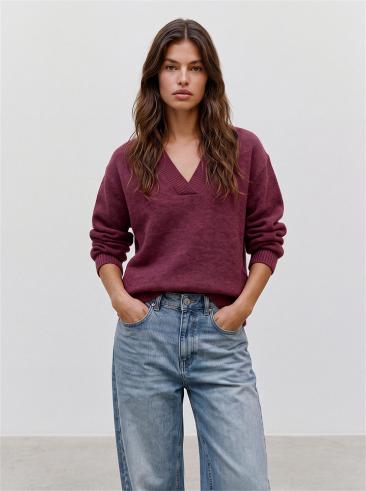 VMBOOM LS V-NECK PULLOVER - 10331761