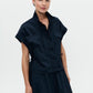 Paola polplin jacket blouse - SMC725262