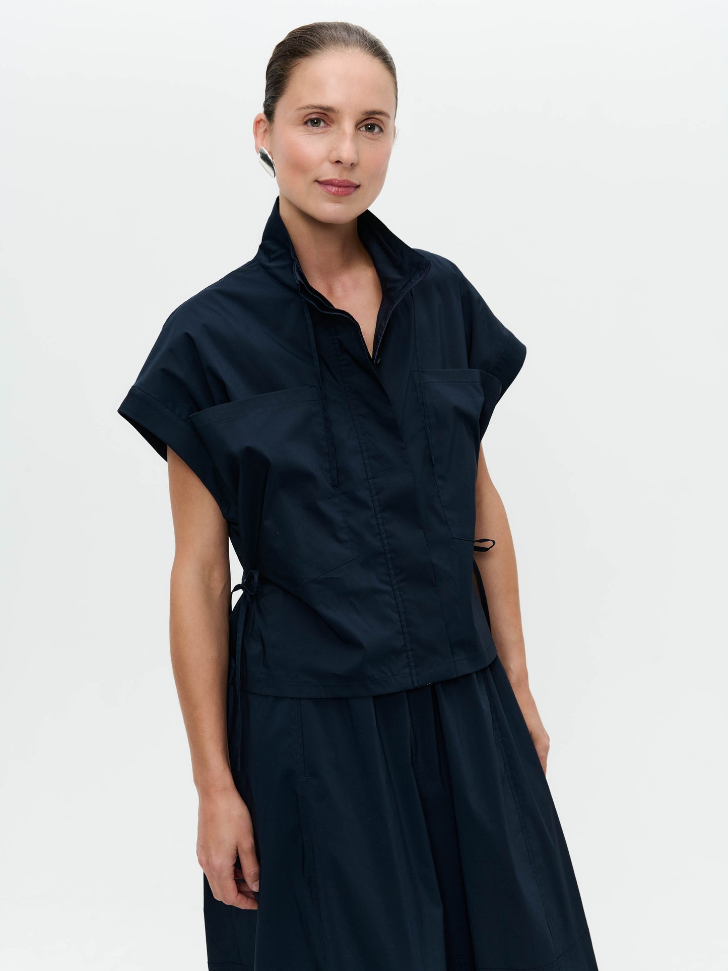 Paola polplin jacket blouse - SMC725262