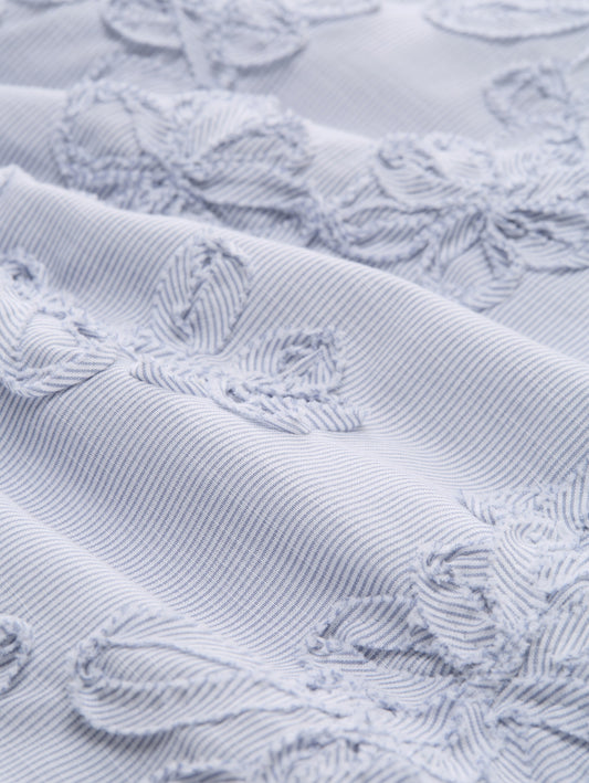 blouse with tape embroidery - 1052599