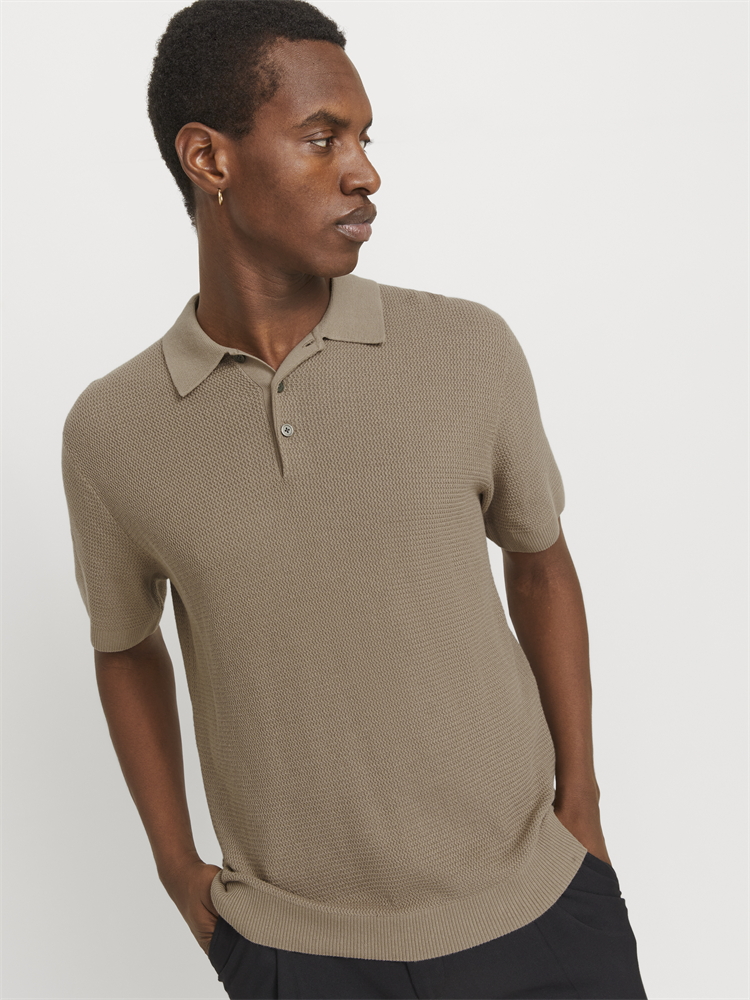 JPRCCCOOPER KNIT POLO SS SN - 12271483