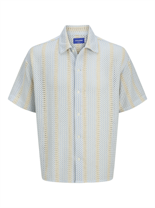 JORBELLAGIO CROCHET SHIRT SS SN - 12277295