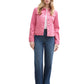 colored denim jacket - 1045390