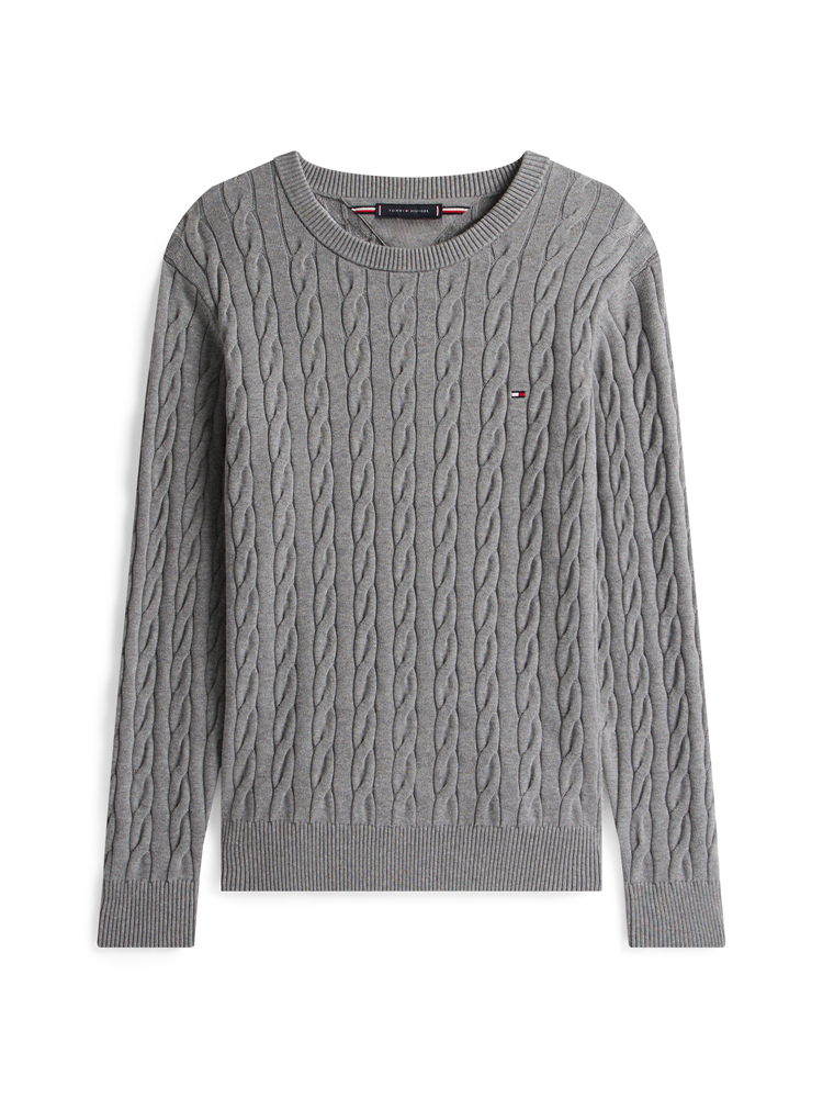 CLASSIC COTTON CABLE CREW NECK - MW0MW33132
