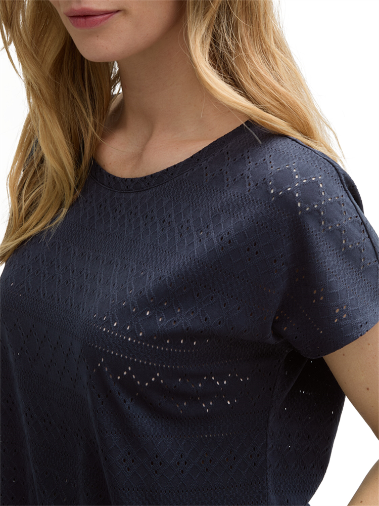 T-shirt ajour crew neck - 1046401