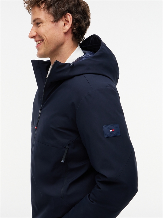 TECH HOODED PADDED JACKET - MW0MW44978