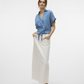 VMFLEUR SS BOW TENCEL SHIRT - 10326059
